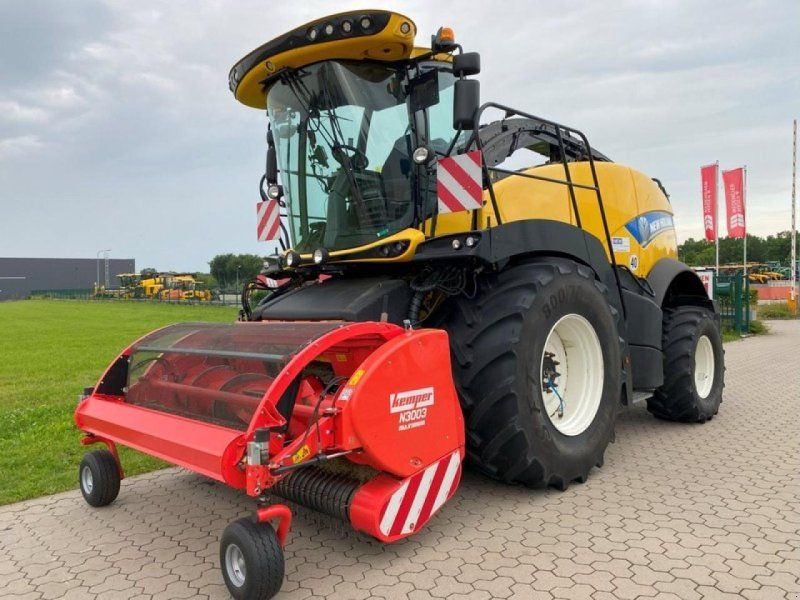 New Holland FR 550 + KEMPER PU + KRONE 600-2FP