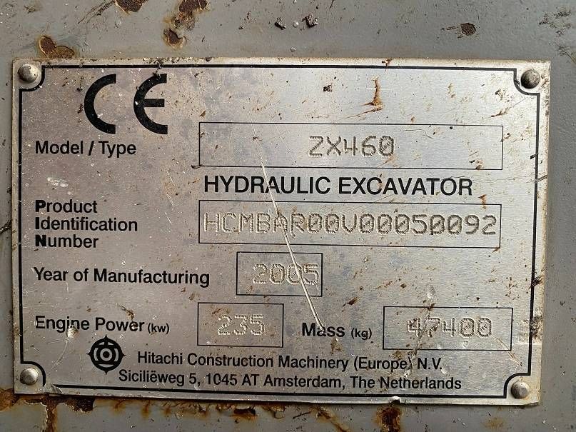Hitachi Zaxis 460