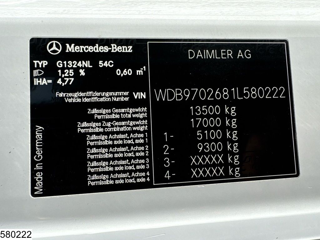 Mercedes Atego 1224 EURO 5, ZEPRO