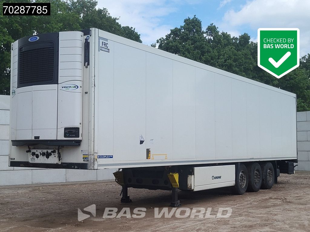 Krone Carrier Vector 1550 Doppelstock Palettenkasten Liftachse 87m3