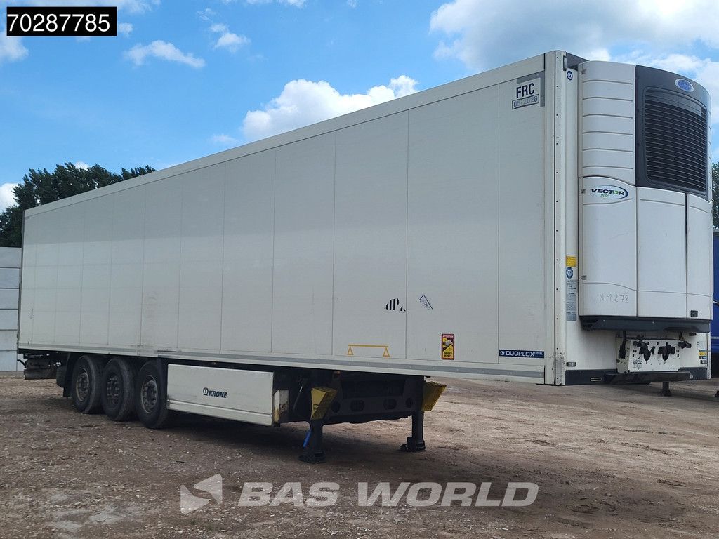 Krone Carrier Vector 1550 Doppelstock Palettenkasten Liftachse 87m3