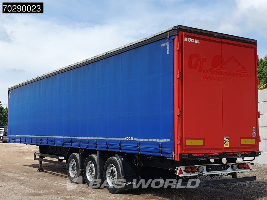 Kögel S24-1 Liftachse schiebedach 90m3