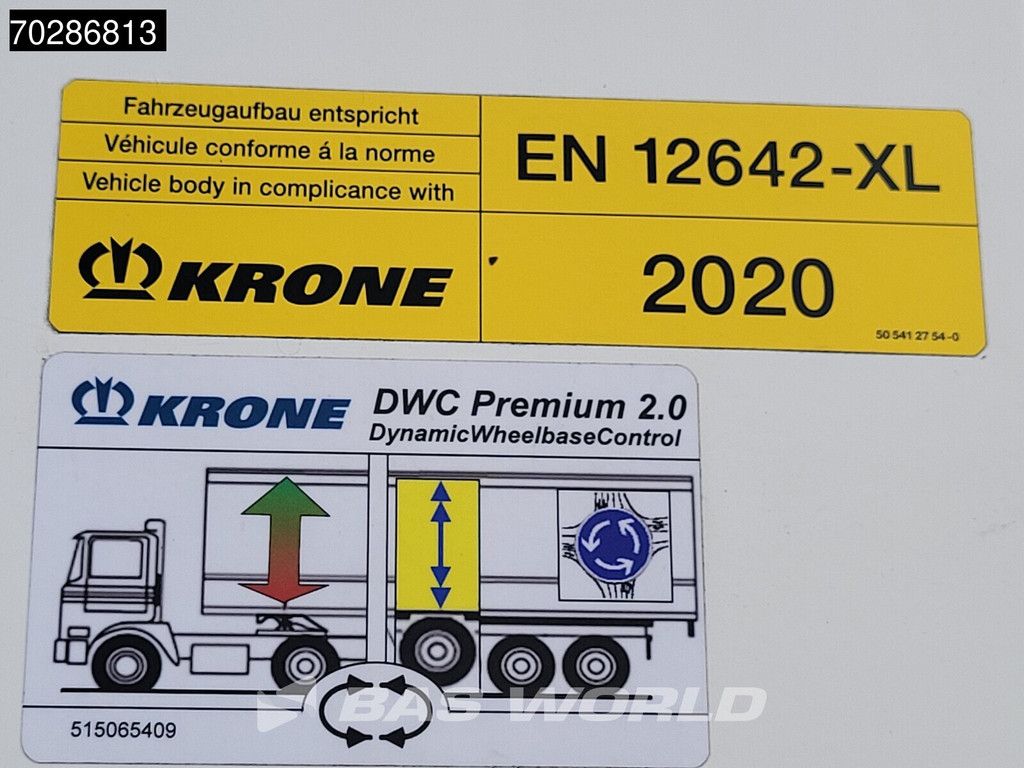 Krone SD Liftachse Hardwood Floor Lift-Axle Sliding Roof