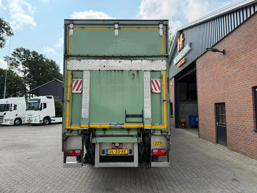 Pacton 3AS Stuuras/Lenkachse 2.500 Laadklep/LBW Hardhouten vloer