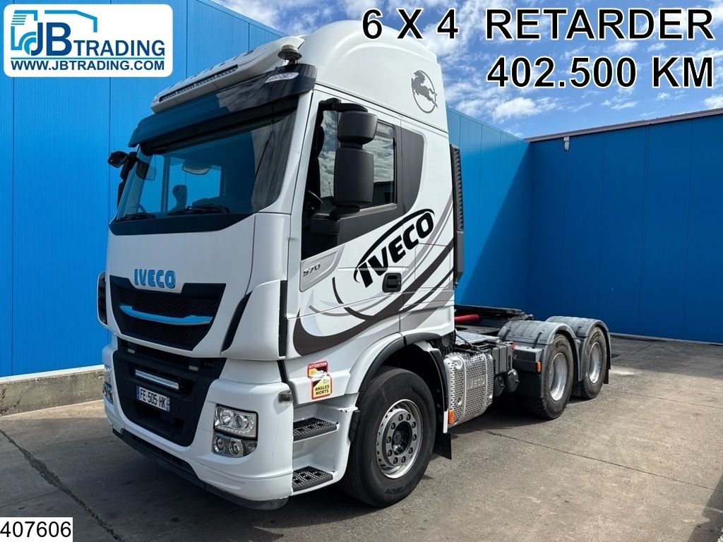 Iveco Stralis 570 6x4, EURO 6, Retarder, Hydraulic