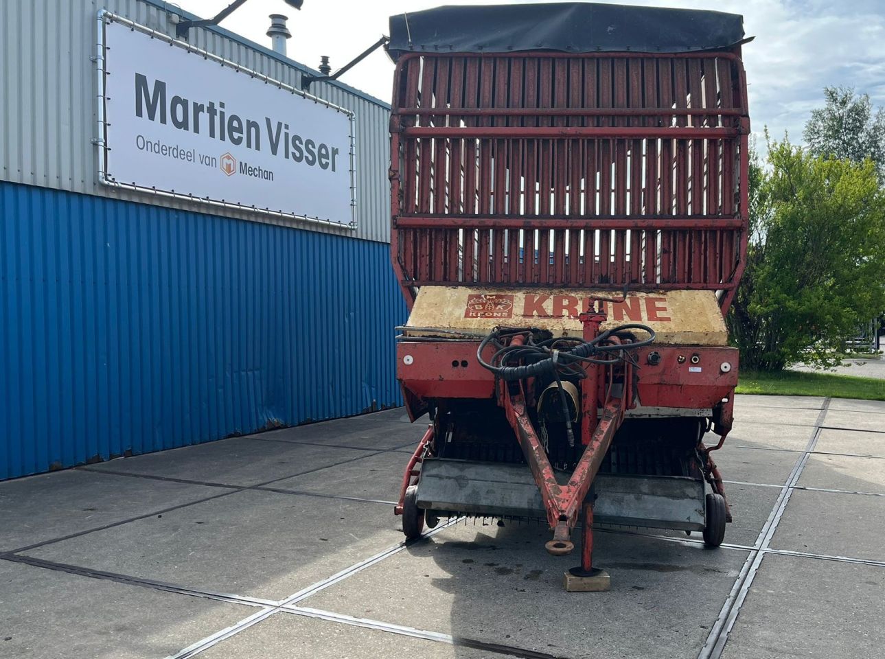 Krone Turbo 4200 T Opraapwagen