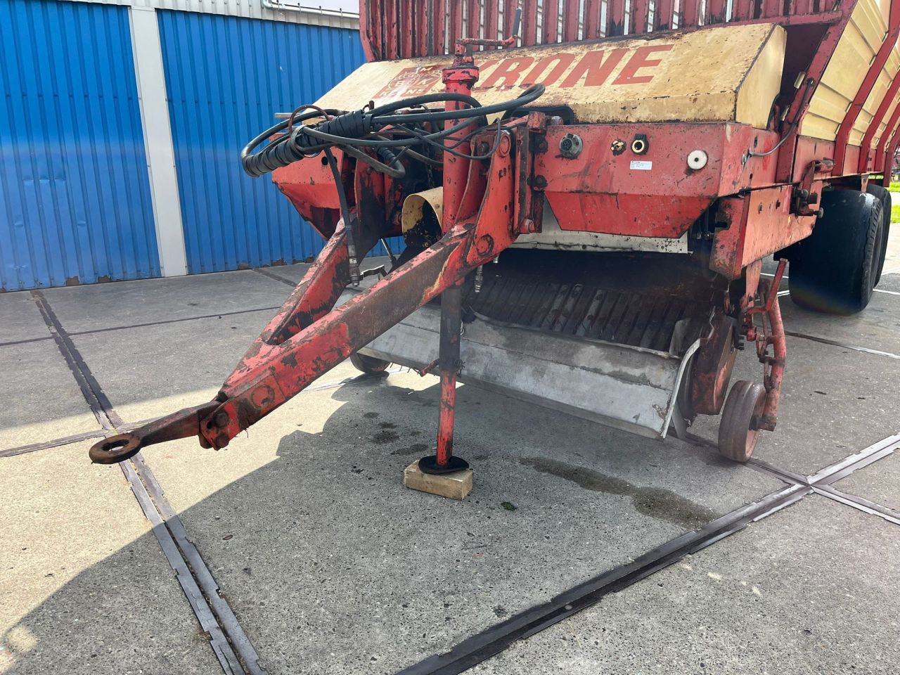 Krone Turbo 4200 T Opraapwagen