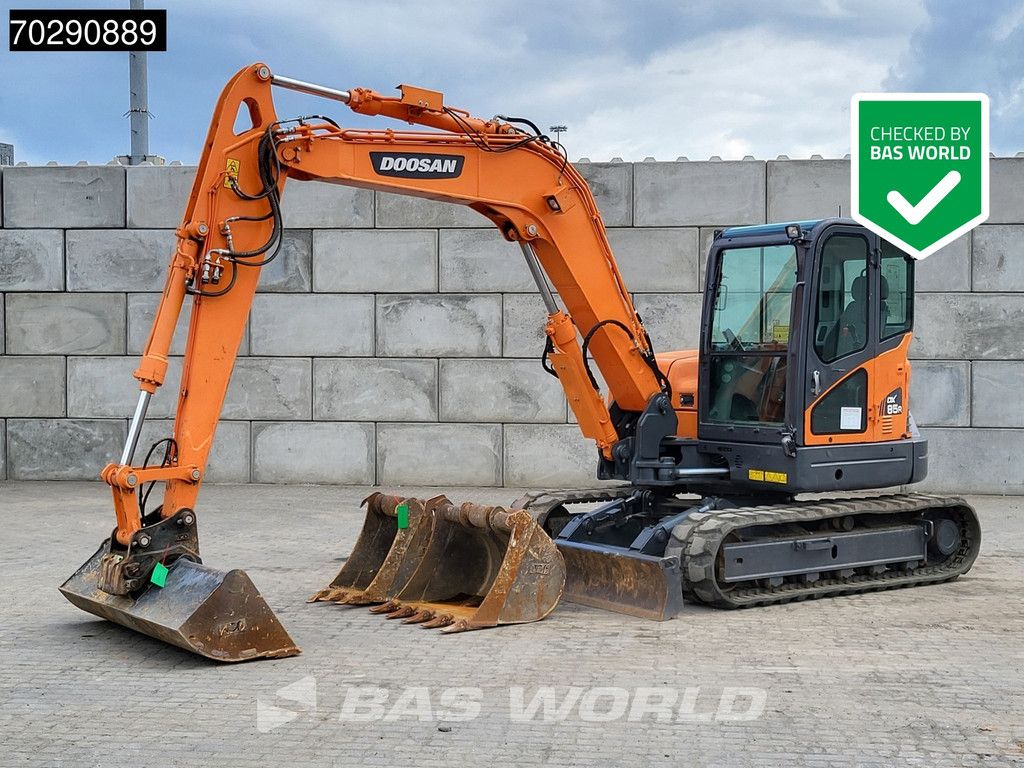Doosan DX85 R-3 A/C - 3 BUCKETS