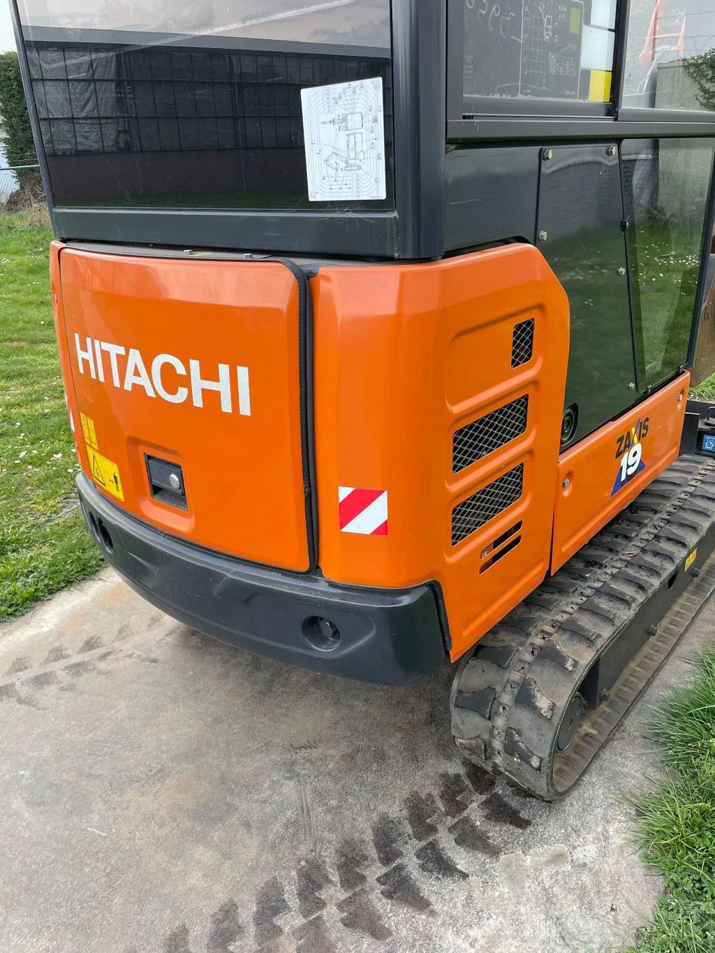 Hitachi 19U graafmachine bouwjaar 2022 met slechts 487 uur