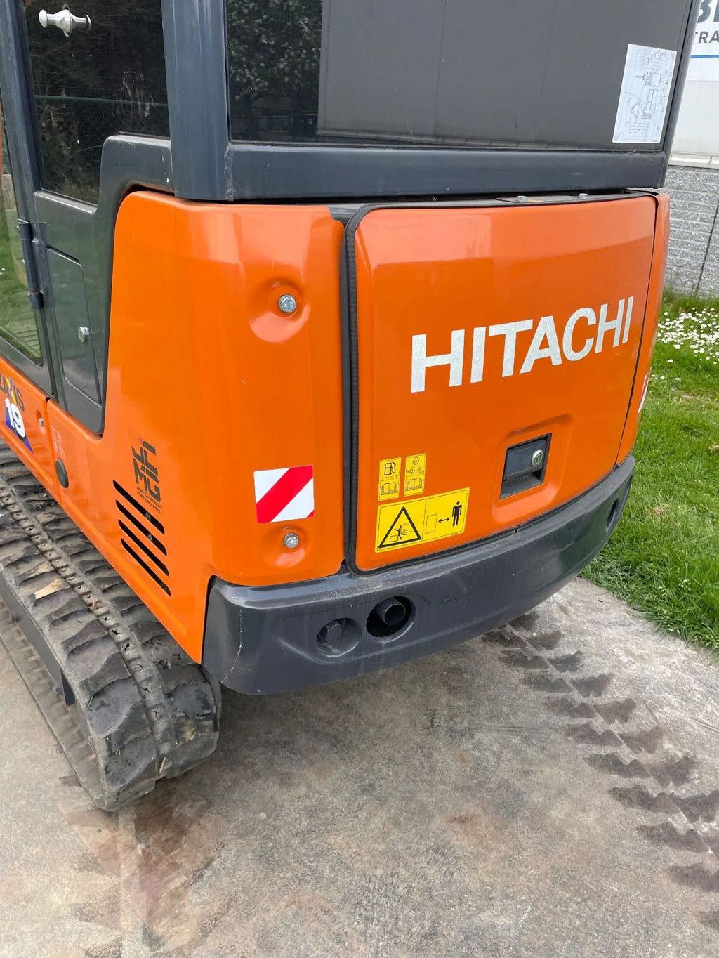 Hitachi 19U graafmachine bouwjaar 2022 met slechts 487 uur