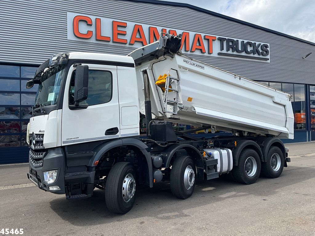 Mercedes-Benz Arocs 3248 8x4 Euro 6 Meiller Kipper 16m³ Just 110.387 km!