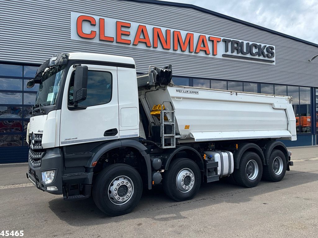 Mercedes-Benz Arocs 3248 8x4 Euro 6 Meiller Kipper 16m³ Just 110.387 km!