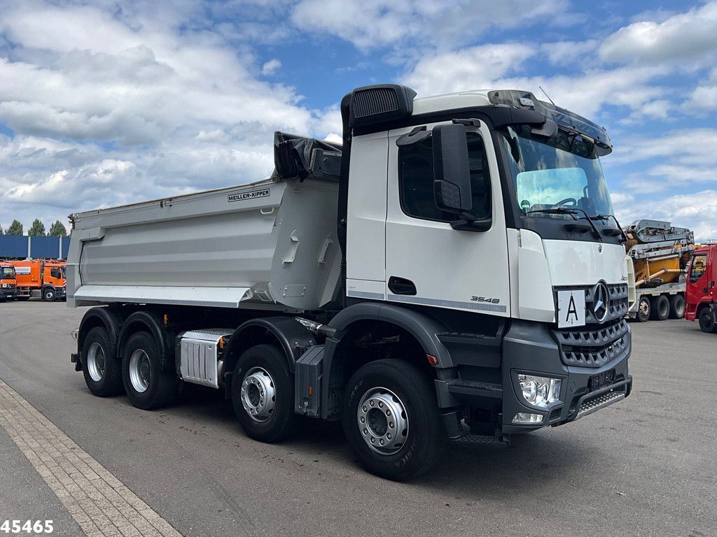 Mercedes-Benz Arocs 3248 8x4 Euro 6 Meiller Kipper 16m³ Just 110.387 km!