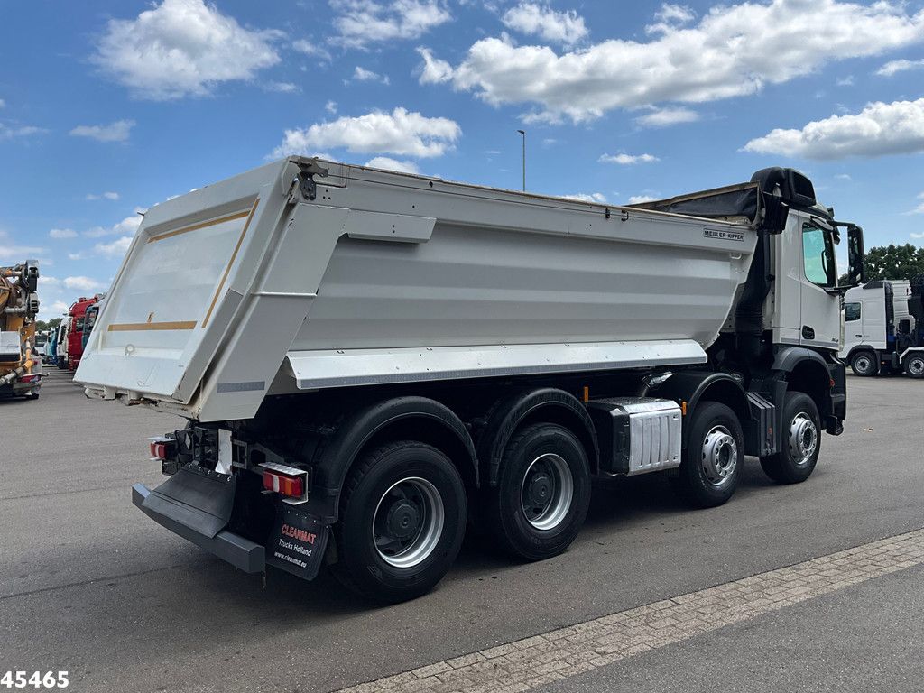 Mercedes-Benz Arocs 3248 8x4 Euro 6 Meiller Kipper 16m³ Just 110.387 km!