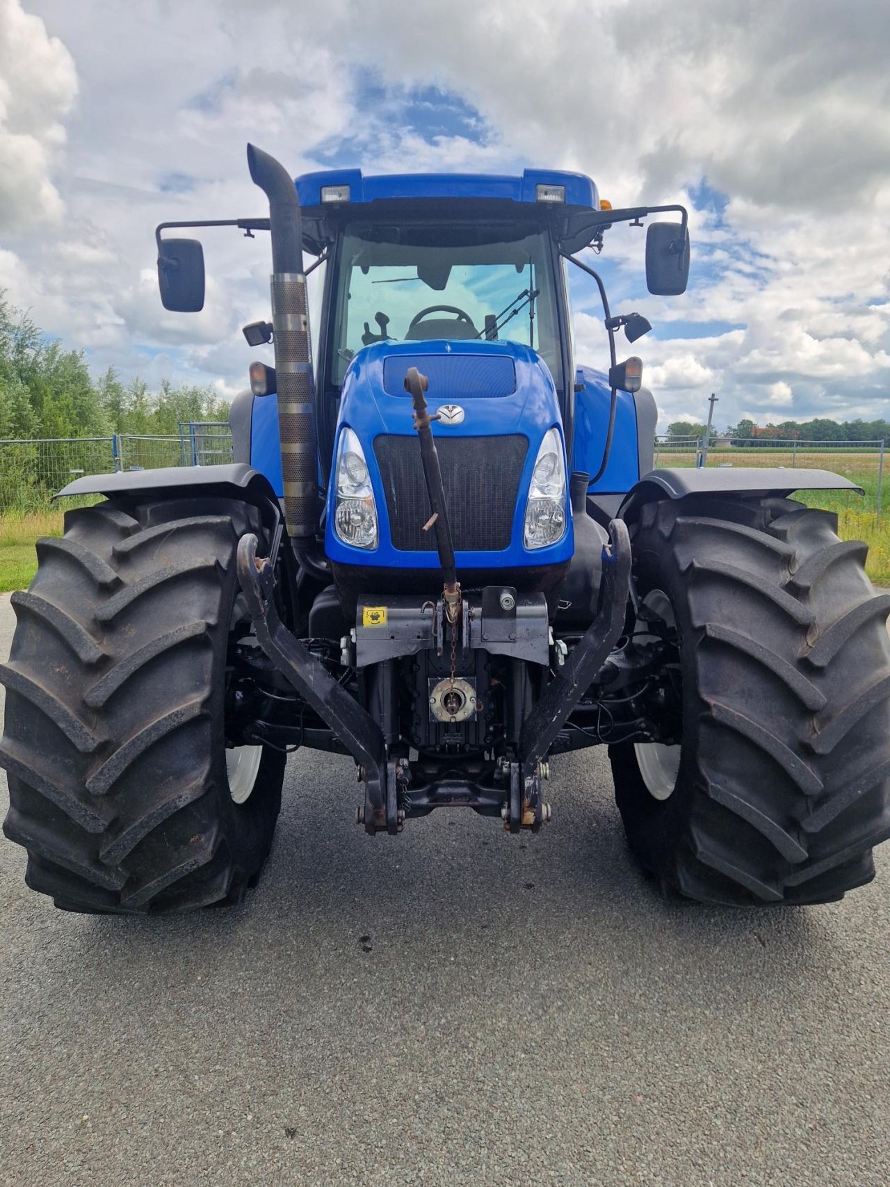 New holland t7550 / case cvx 195