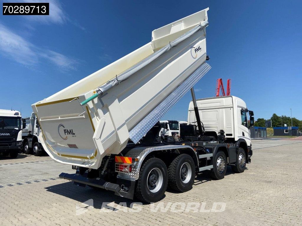 Scania P420 8X4 NEW! 18m3 Steel tipper Steelsuspension Automatic Euro 6