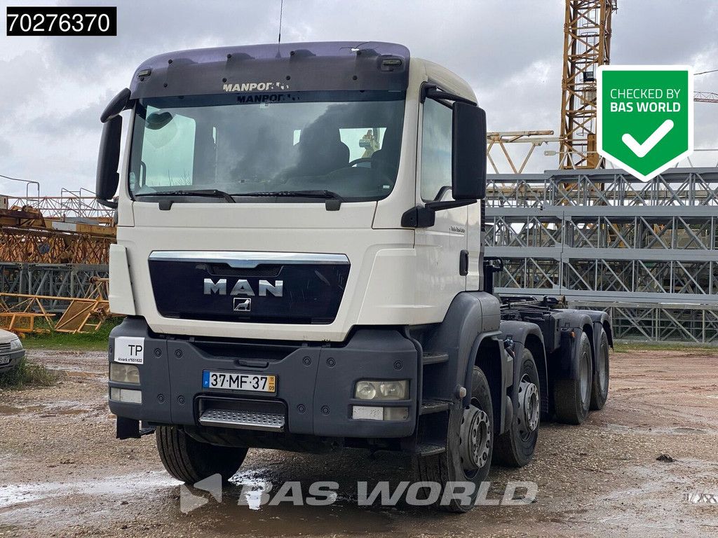MAN TGS 35.400 8X4 Manual Retarder Big-Axle Steelsuspension Euro 5
