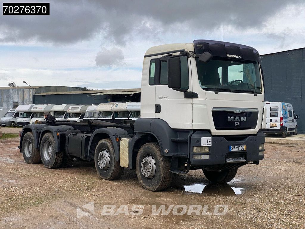 MAN TGS 35.400 8X4 Manual Retarder Big-Axle Steelsuspension Euro 5