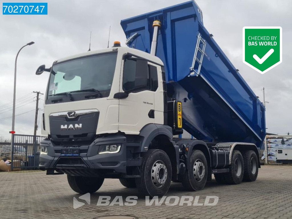 MAN TGS 35.440 8X4 18m3 tipper Hardox 450 Manual Steelsuspension Euro 6