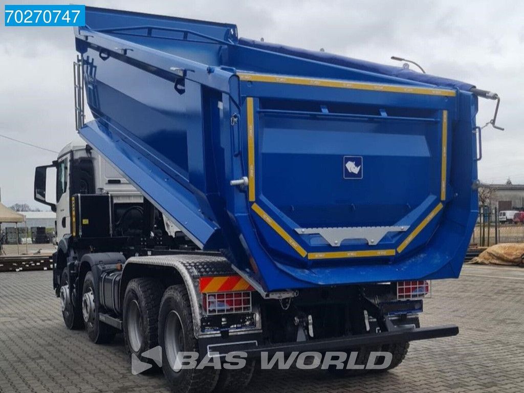 MAN TGS 35.440 8X4 18m3 tipper Hardox 450 Manual Steelsuspension Euro 6