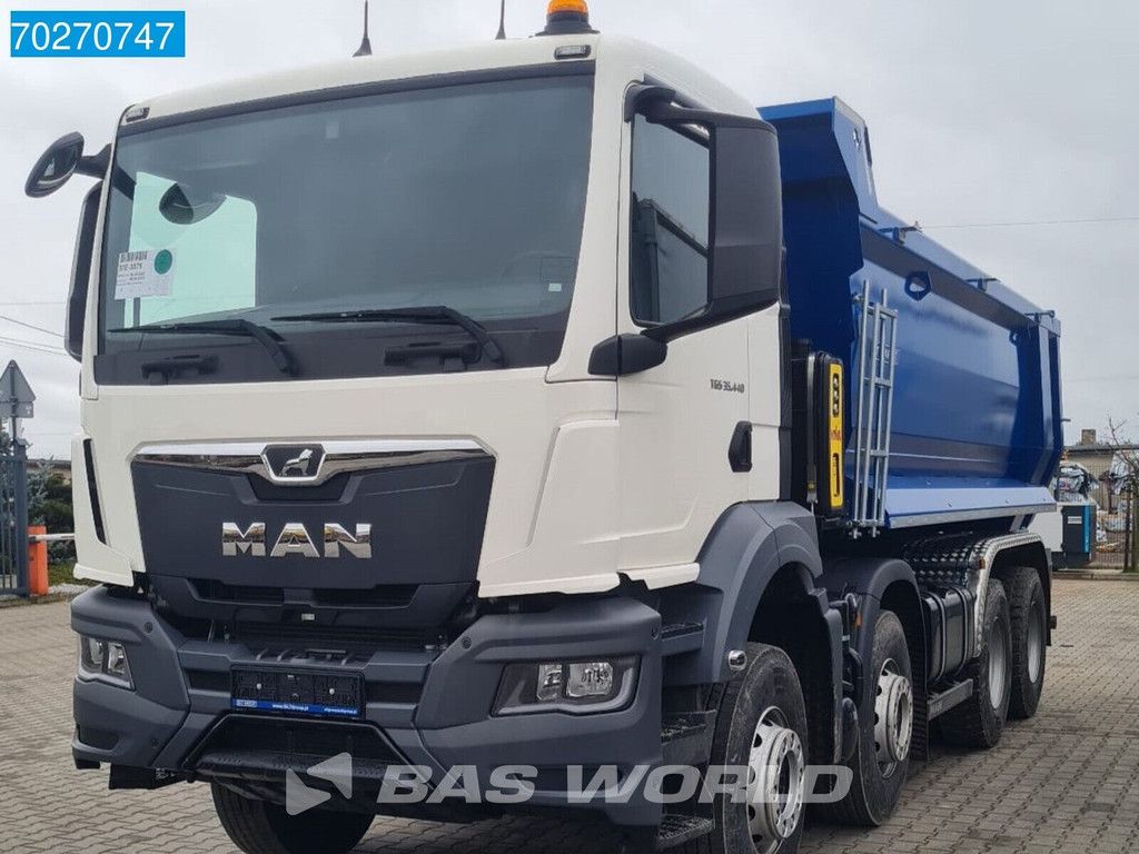 MAN TGS 35.440 8X4 18m3 tipper Hardox 450 Manual Steelsuspension Euro 6