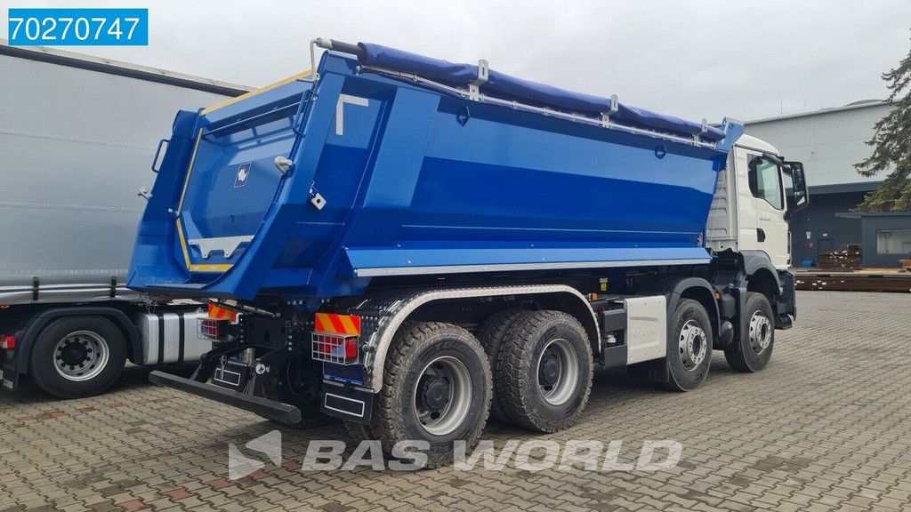 MAN TGS 35.440 8X4 18m3 tipper Hardox 450 Manual Steelsuspension Euro 6