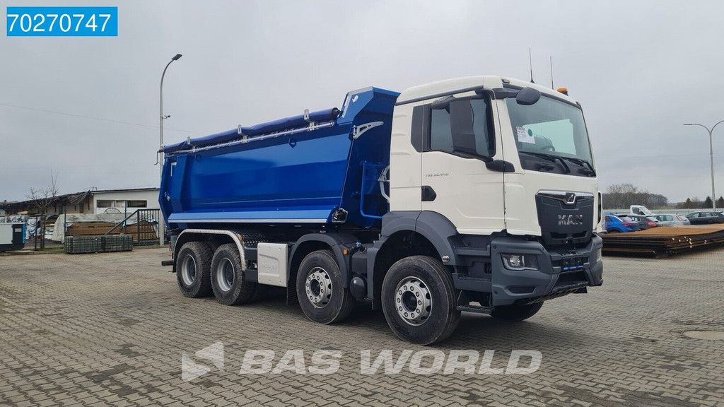 MAN TGS 35.440 8X4 18m3 tipper Hardox 450 Manual Steelsuspension Euro 6