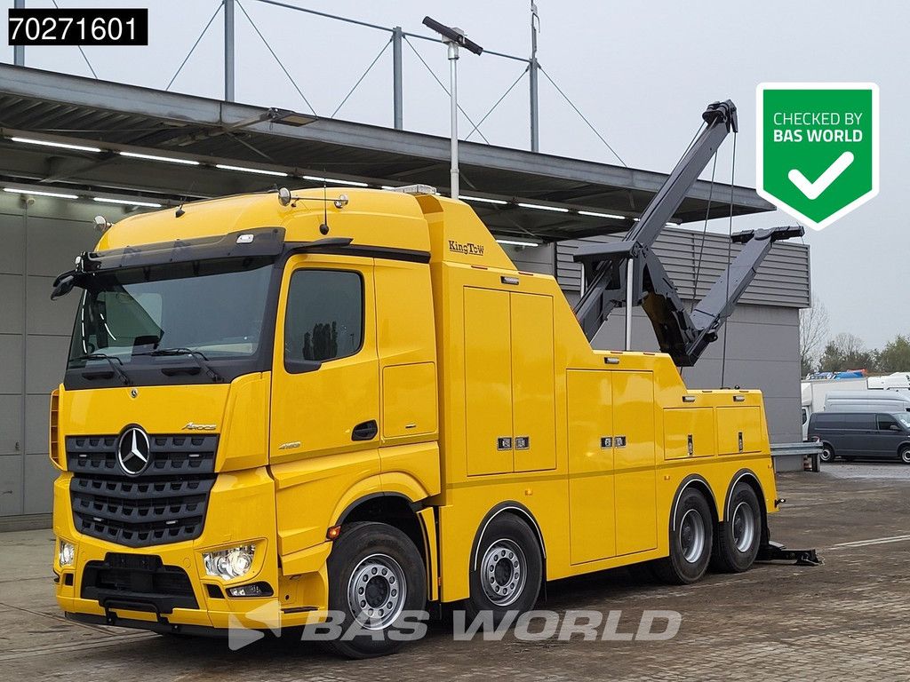 Mercedes Arocs 4158 8X4 Miller Industries Century 6035 Abschleppwagen Recovery truck