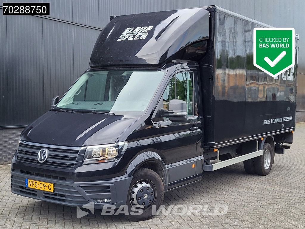 Volkswagen Crafter 177pk Bakwagen 177PK Dubbellucht Navi Airco Cruise Parkeersensoren Euro6 Meubelbak Koffer 21m3 Cruise control