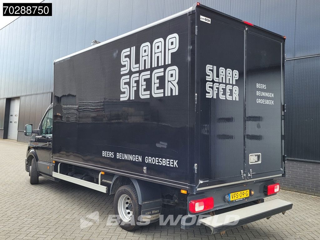 Volkswagen Crafter 177pk Bakwagen 177PK Dubbellucht Navi Airco Cruise Parkeersensoren Euro6 Meubelbak Koffer 21m3 Cruise control