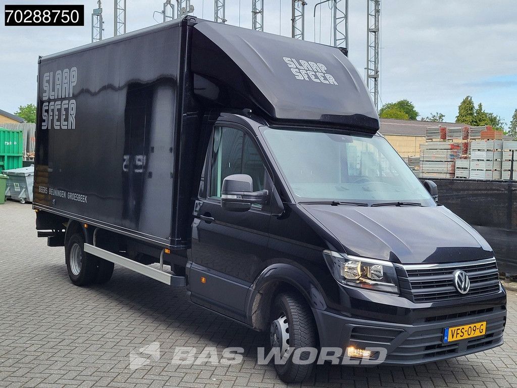 Volkswagen Crafter 177pk Bakwagen 177PK Dubbellucht Navi Airco Cruise Parkeersensoren Euro6 Meubelbak Koffer 21m3 Cruise control