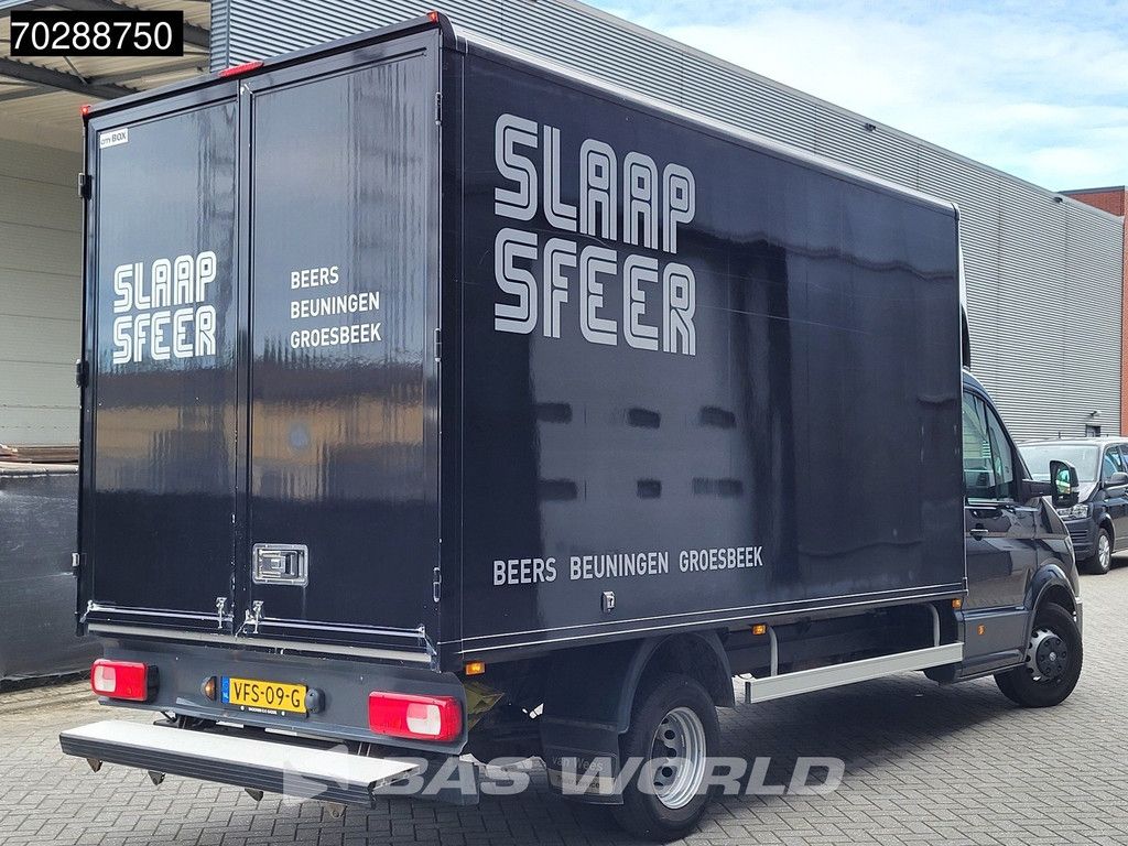 Volkswagen Crafter 177pk Bakwagen 177PK Dubbellucht Navi Airco Cruise Parkeersensoren Euro6 Meubelbak Koffer 21m3 Cruise control