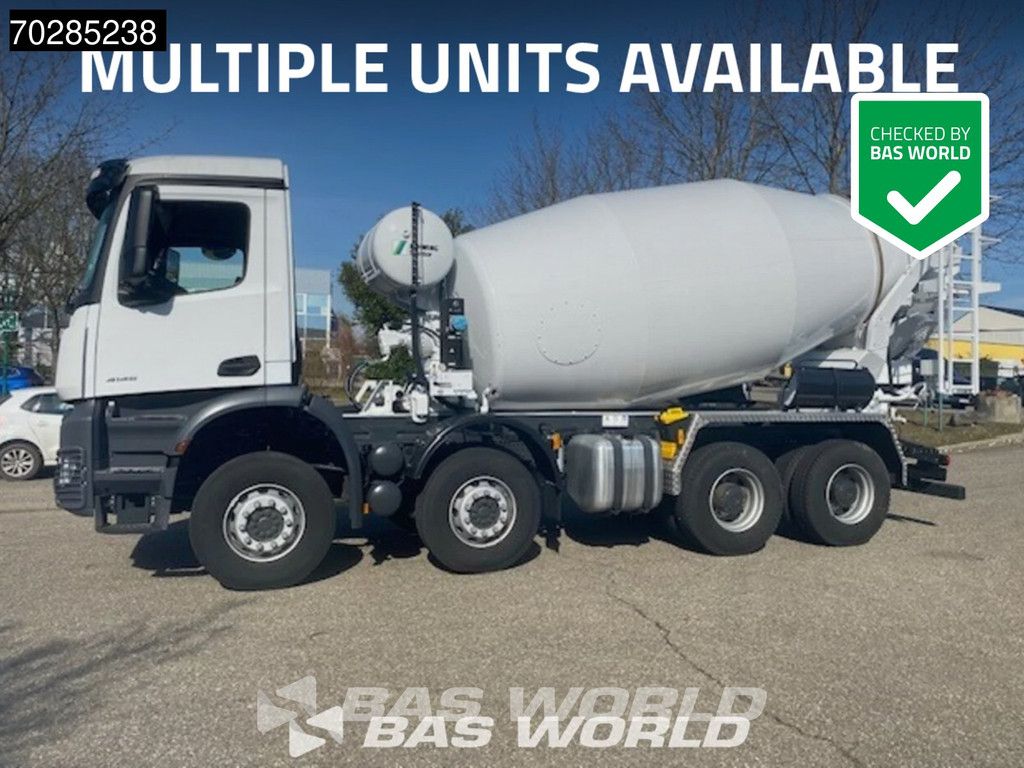 Mercedes Arocs 4145 8X4 10m3 Schwing Stetter mixer Manual Steelsuspension Euro 3