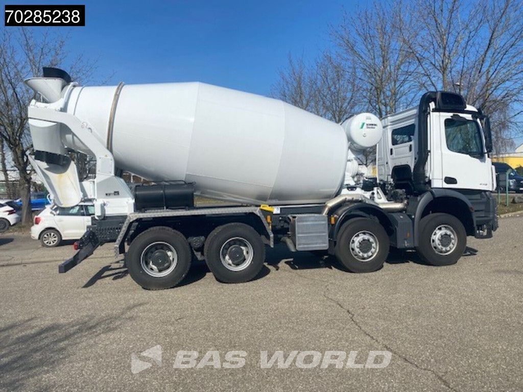 Mercedes Arocs 4145 8X4 10m3 Schwing Stetter mixer Manual Steelsuspension Euro 3