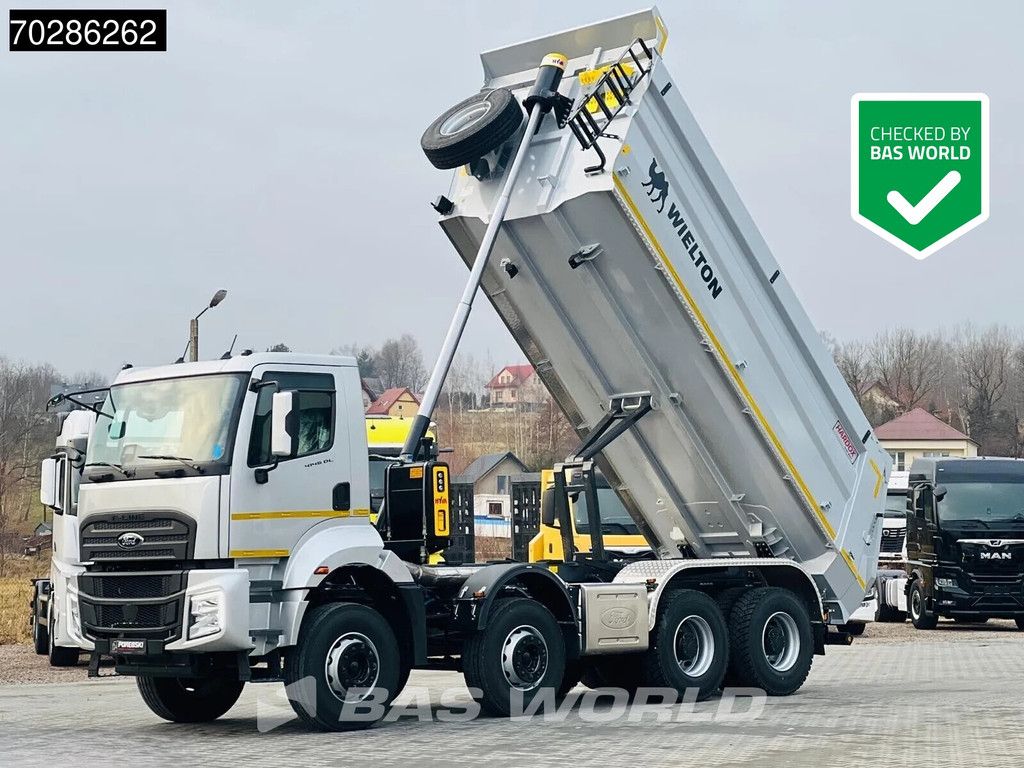 Ford F-Line 4145 8X4 NEW! 18m3 Wielton Tipper Steelsuspension Automatic Navi Euro 6