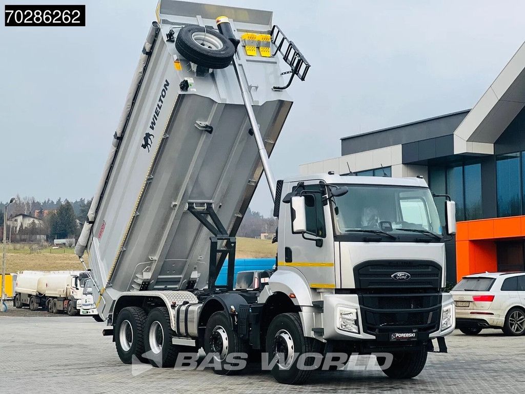Ford F-Line 4145 8X4 NEW! 18m3 Wielton Tipper Steelsuspension Automatic Navi Euro 6