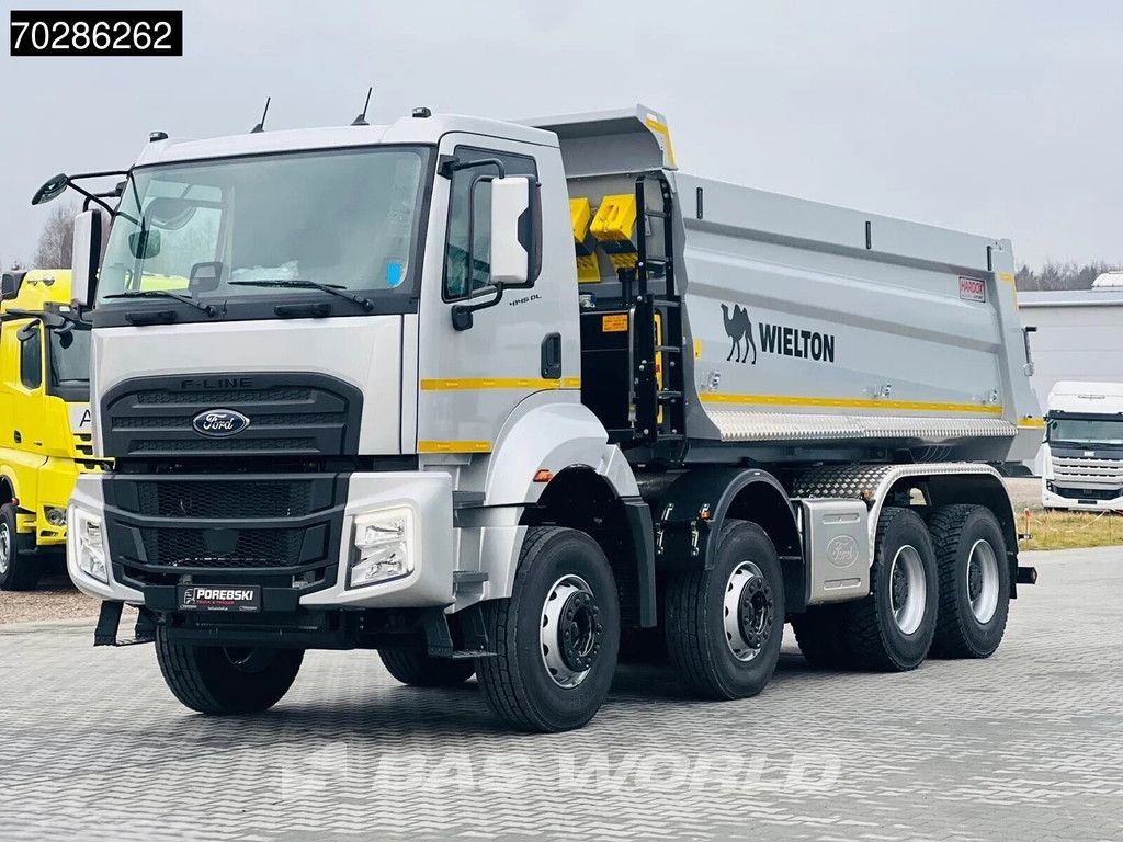 Ford F-Line 4145 8X4 NEW! 18m3 Wielton Tipper Steelsuspension Automatic Navi Euro 6