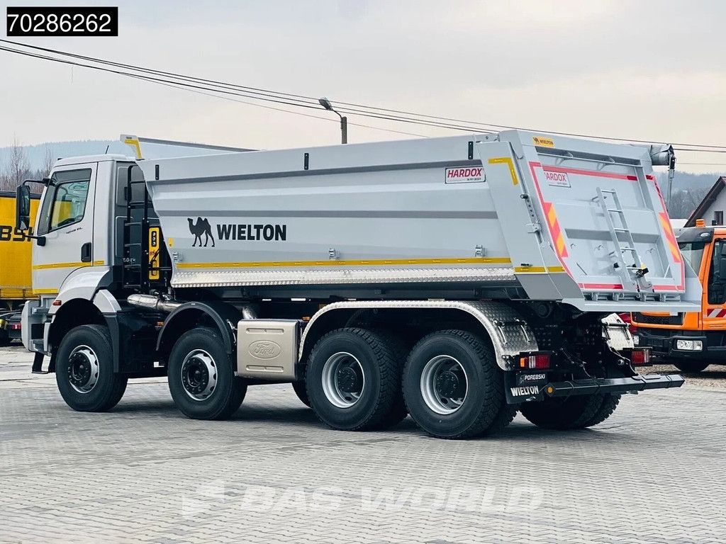 Ford F-Line 4145 8X4 NEW! 18m3 Wielton Tipper Steelsuspension Automatic Navi Euro 6