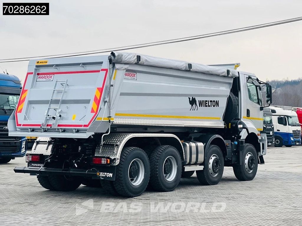 Ford F-Line 4145 8X4 NEW! 18m3 Wielton Tipper Steelsuspension Automatic Navi Euro 6