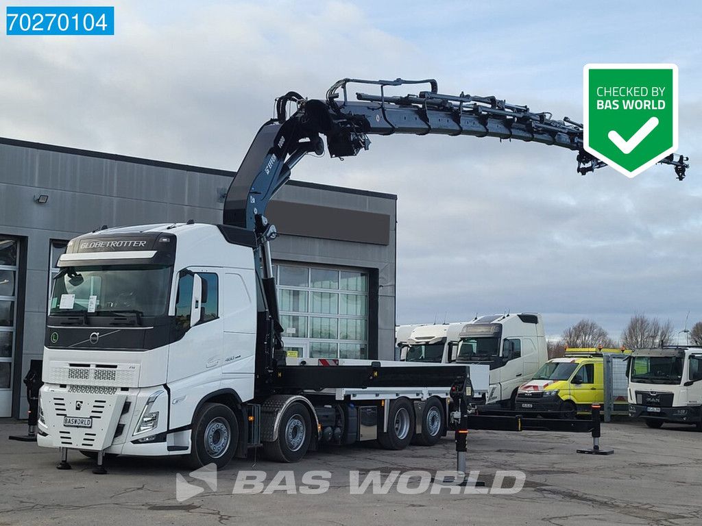 Volvo FH 460 8X2 Effer 1000 9S + 6S Kran + Fly-Jib Liftachse VEB+ Euro 6