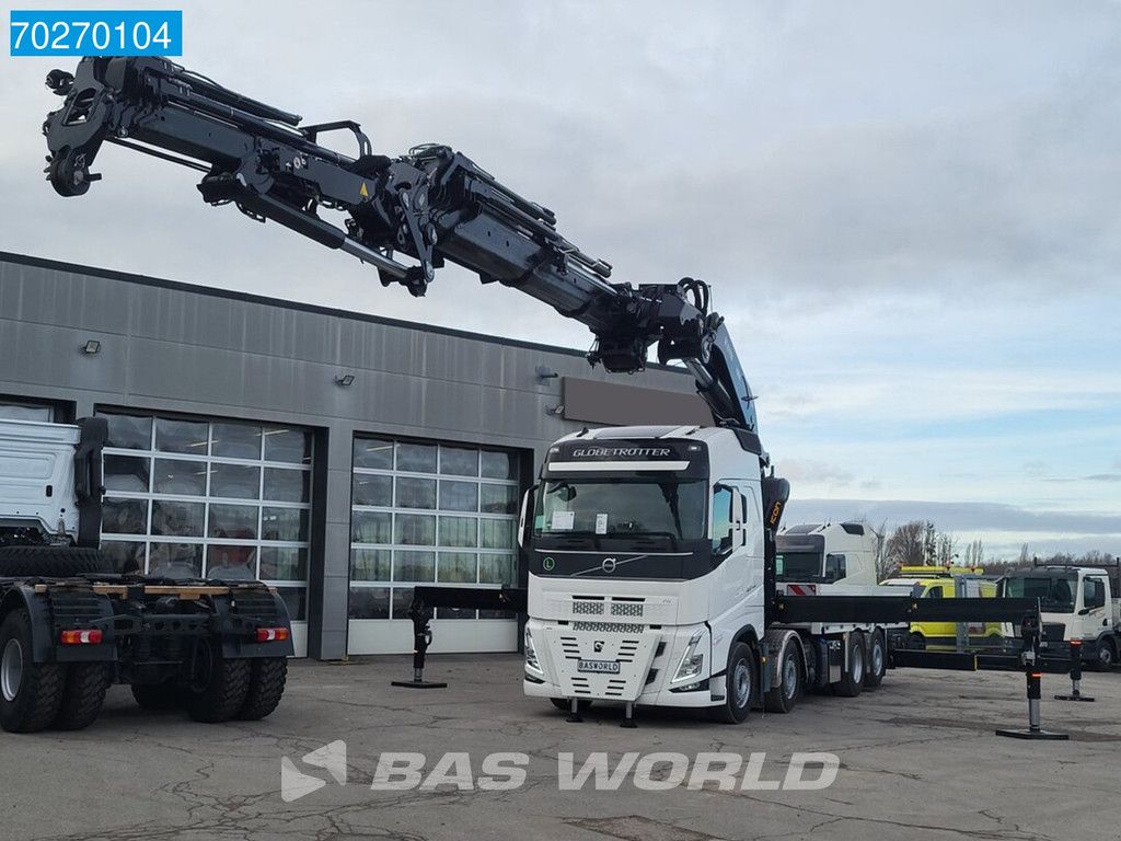 Volvo FH 460 8X2 Effer 1000 9S + 6S Kran + Fly-Jib Liftachse VEB+ Euro 6