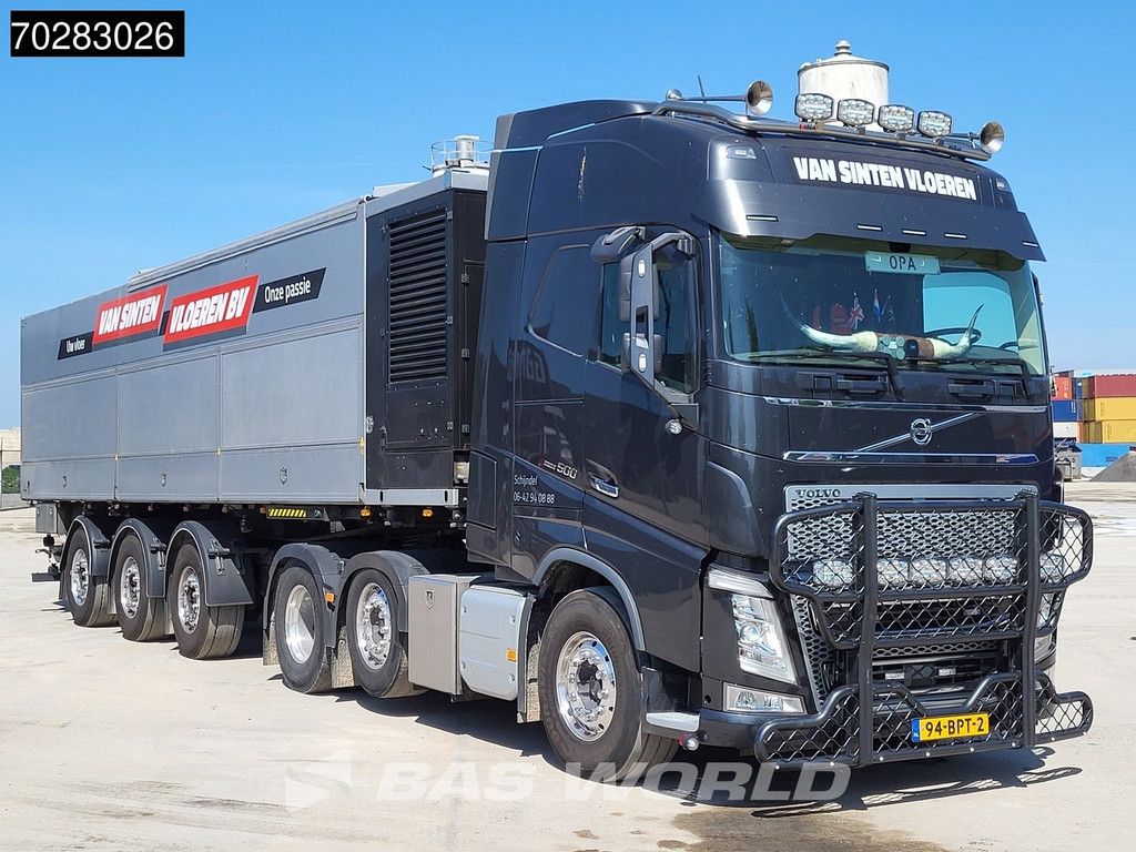 Volvo FH 500 6X2 NL VEB+ Lift+Lenkachse Alcoa's + Overmat MSA 20.6 T R Fluid Mortar Installation