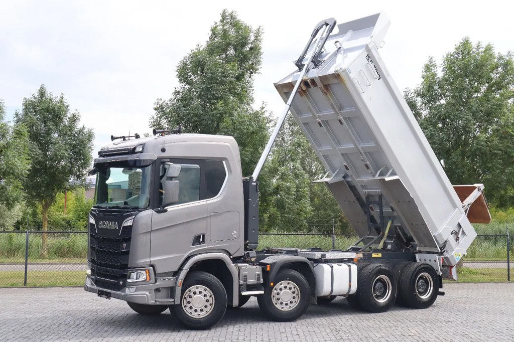 Scania R650 V8 NGS | 8X4 | FULL STEEL | RETARDER | BIG AXLES | EURO 6