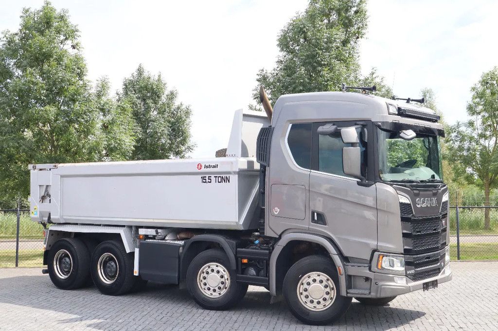 Scania R650 V8 NGS | 8X4 | FULL STEEL | RETARDER | BIG AXLES | EURO 6