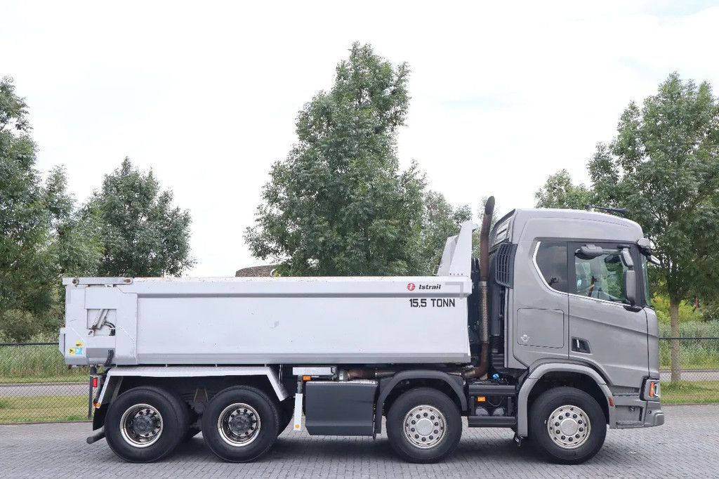 Scania R650 V8 NGS | 8X4 | FULL STEEL | RETARDER | BIG AXLES | EURO 6