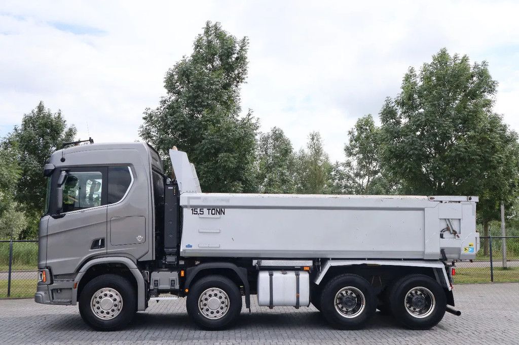 Scania R650 V8 NGS | 8X4 | FULL STEEL | RETARDER | BIG AXLES | EURO 6