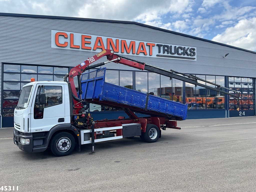 Iveco Eurocargo ML130E18 HMF 7 Tonmeter laadkraan Just 124.705 km!