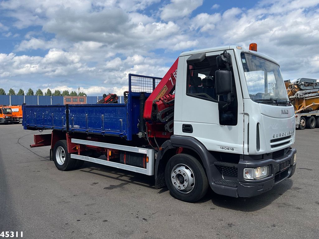 Iveco Eurocargo ML130E18 HMF 7 Tonmeter laadkraan Just 124.705 km!