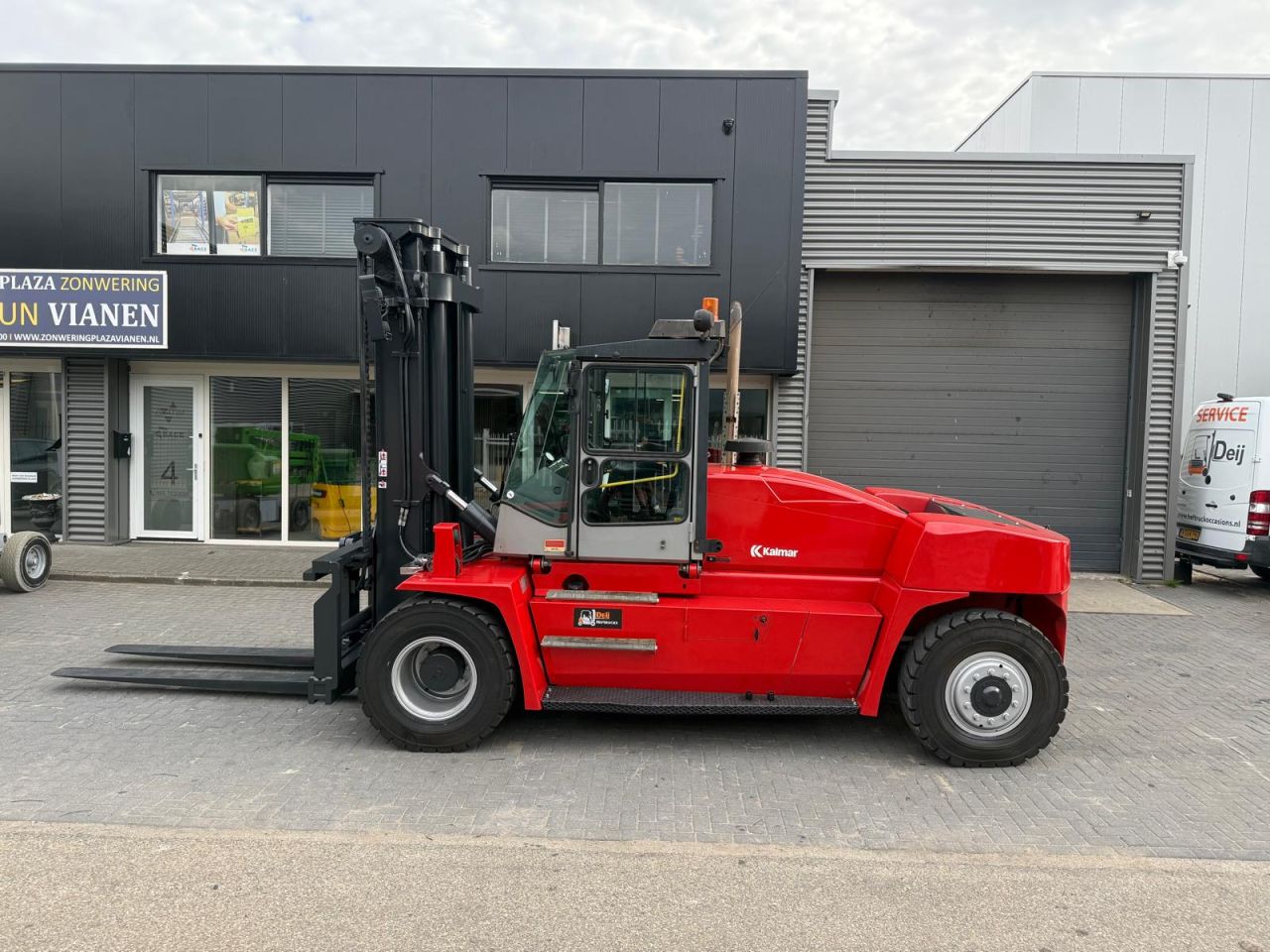 Heftruck Kalmar 16 ton Diesel 2007 6384 uur vorkenversteller.