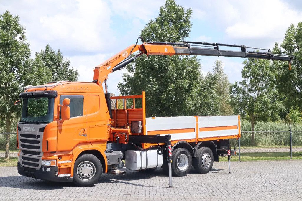 Scania R480 | 6X2*4 | FASSI F230-5 | EURO 5 | RETARDER | ONLY 187.000 KM